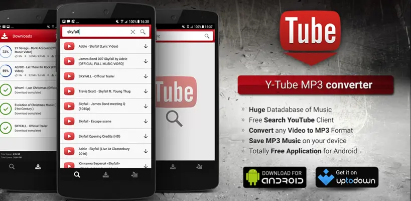 Convertidor YouTube MP3 android App screenshot 0